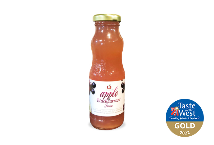 Laycock Apple and Blackcurrant Juice - 250ml Bottle